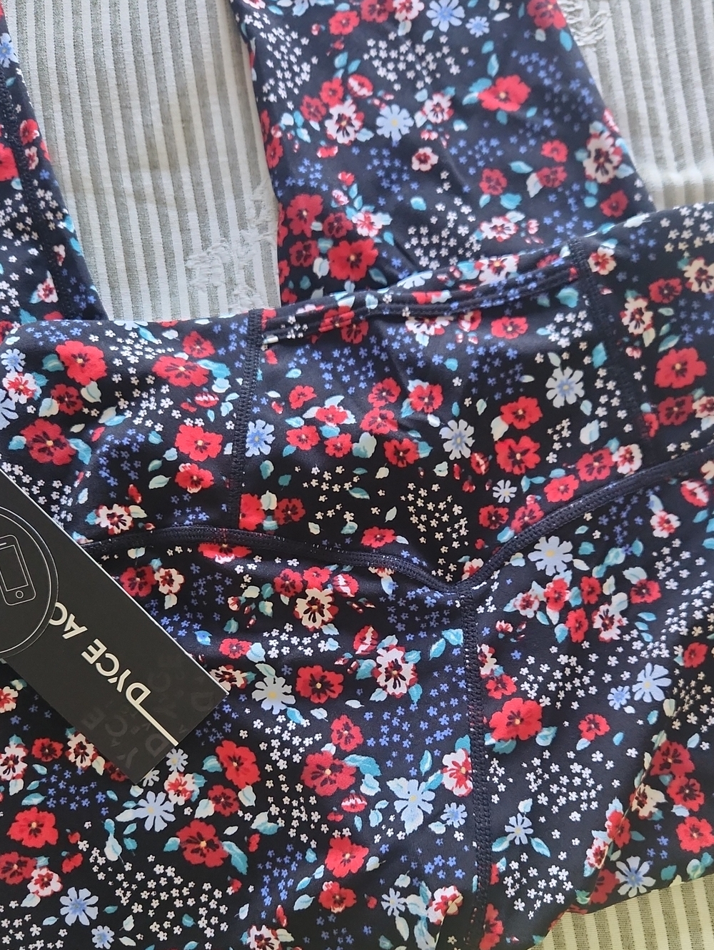 Floral Women's Jumpsuit - Picture 6 of 6